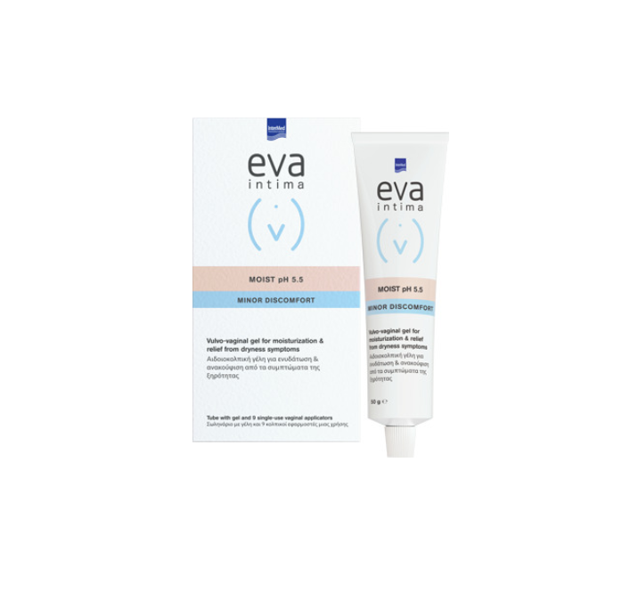 Eva Moist Moisturizing And Lubricating Gel For The Relief Of Dryness In Vulvo-Vaginal Area 50g