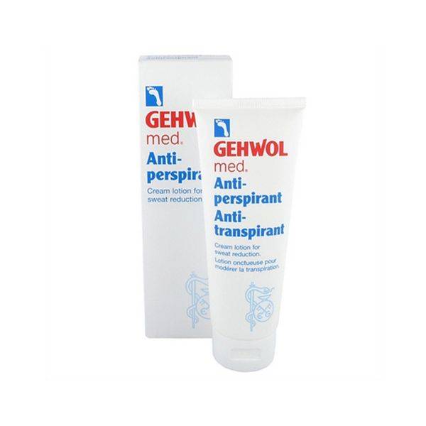 Gehwol Med Anti-Perspirant Cream Lotion For Sweat Reduction 125ml