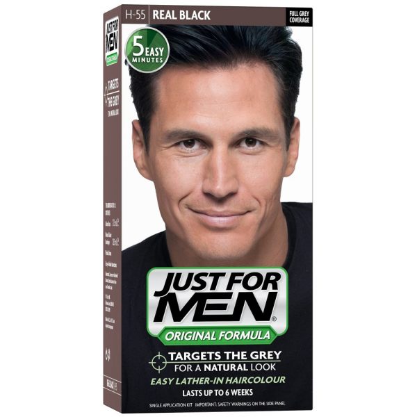 Just For Men Real Black H-55 Original Formula Hair Colour