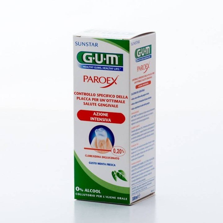 Gum Paroex Chlorhexidine 0.20% Mouthwash 300ml