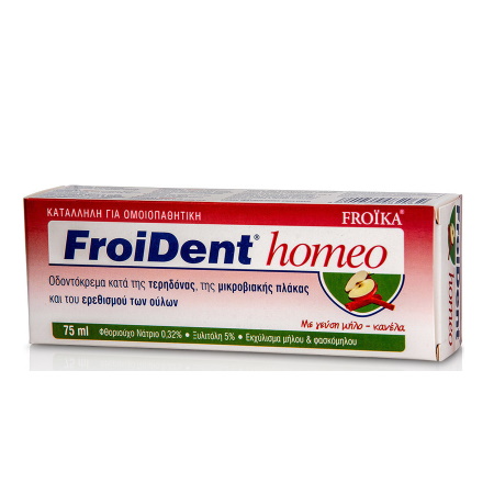 Froident Homeo Toothpaste Apple Cinnamon 75Ml