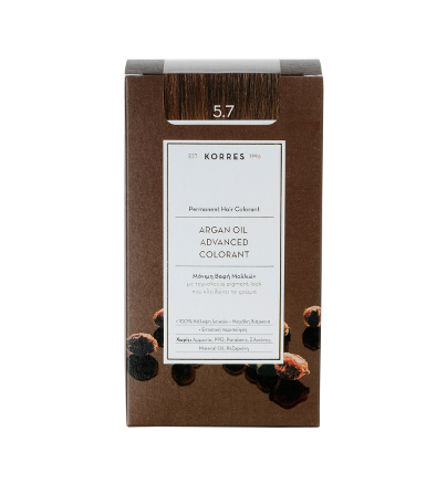 Korres Argan Oil Colorant / Chocolate 5.7 Hair Dye