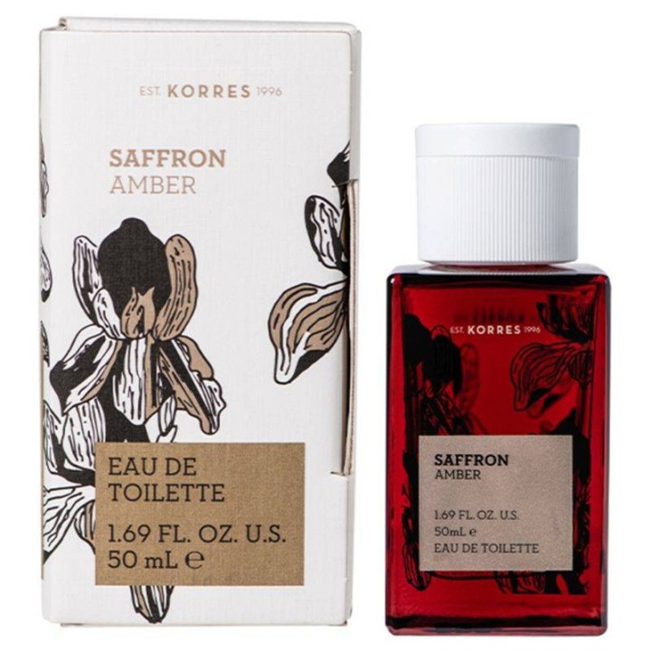 Korres Saffron Amber Eau De Toilette For Women 50ml