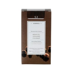 Korres Argan Oil Colorant / Honey Light Brown 5.3 Hair Dye