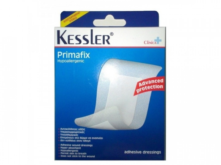 Kessler Primafix Hypoallergenic Gauze 10X30Cm 3 Pieces