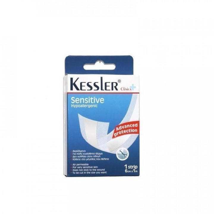Kessler Sensitive Plasters 1Mx6Cm x1