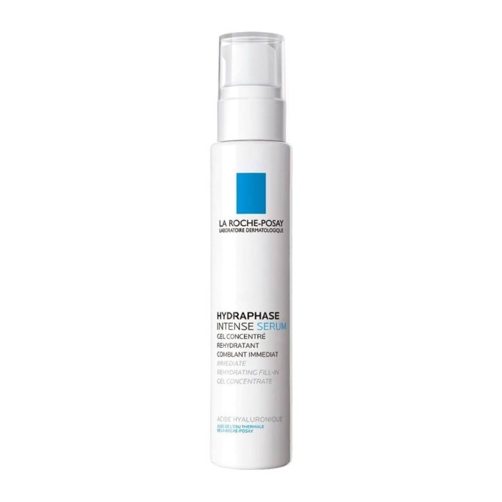 La Roche Posay Hydraphase Intense Serum Immediate Rehydrating Fill-In Gel For Very Dry Dehydrated Sensitive Skin 30ml