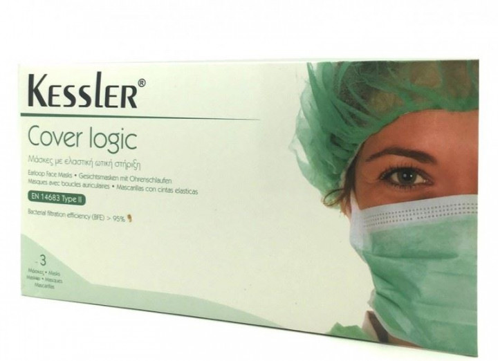 Kessler Surgical Mask 3 Pieces