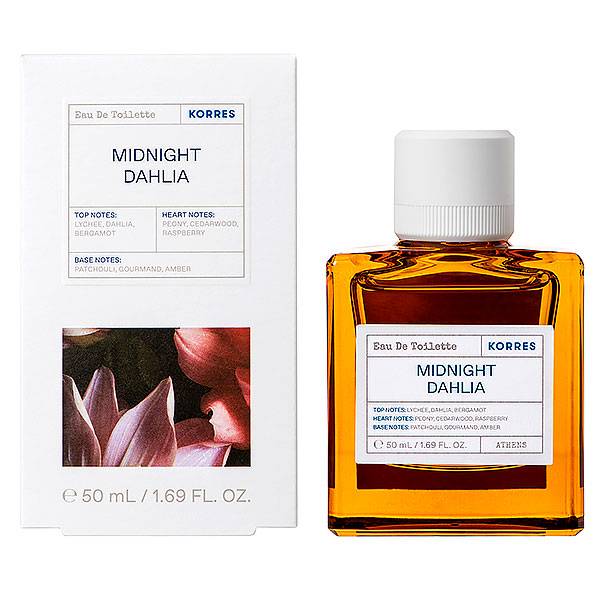 Korres Midnight Dahlia Eau De Toilette 50ml