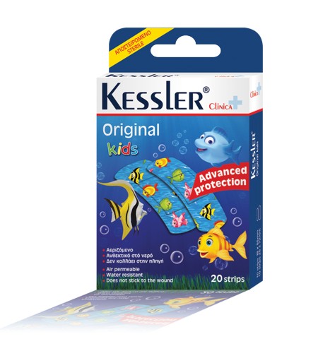 Kessler Kids Plasters Fish 20 Strips