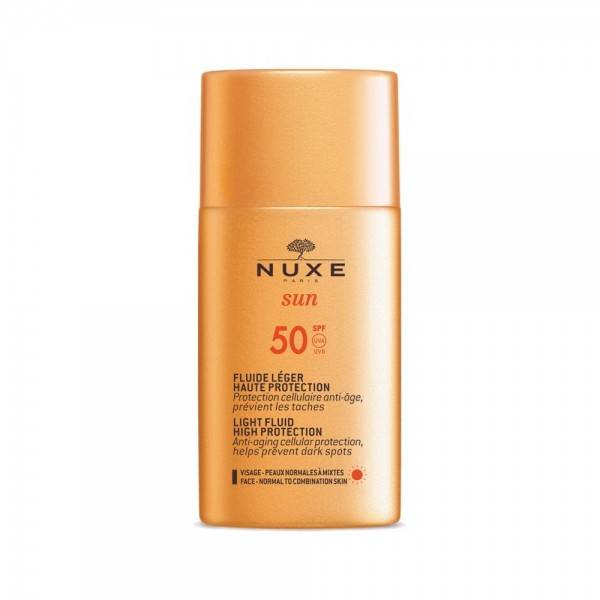 Nuxe Sun Face Light Fluid High Protection Spf50 50ml