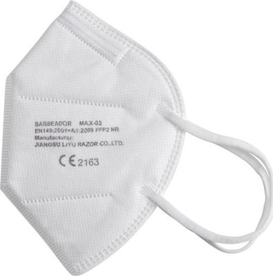 Max Barbeador Max02 Filtering Half Mask Ffp2 White