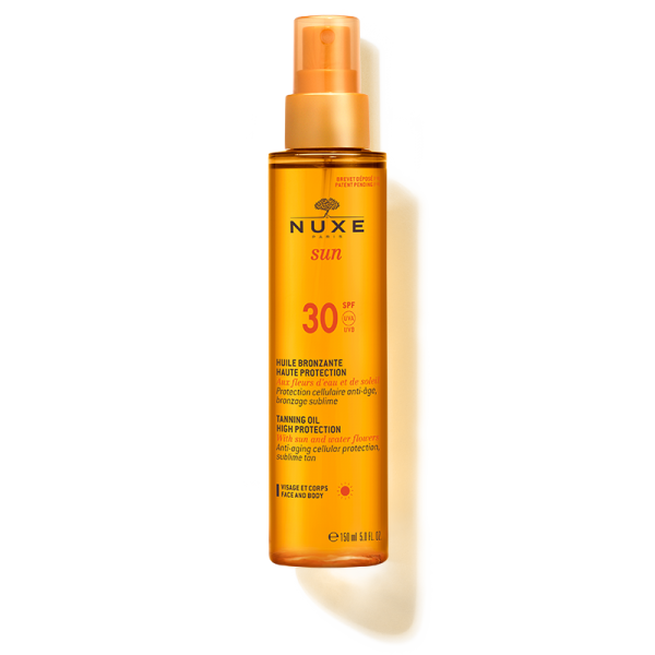 Nuxe Sun Bronzing  Tanning Oil High Protection Spf30 150ml
