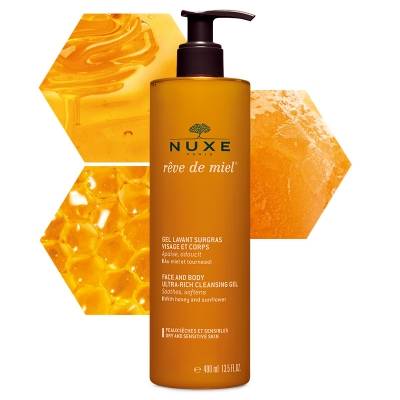 Nuxe Reve De Miel Face & Body Ultra Rich Cleansing Gel 400ml