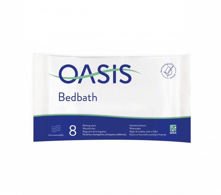 Oasis Bedbath 8 Wipes
