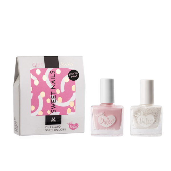 Medisei Dalee Promo Sweet Nails Pink Cloud 12Ml & White Unicorn 12Ml