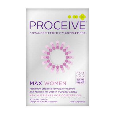 Proceive Woman Max 30 Sachets Advanced Fertility Supplement