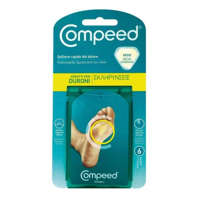 Compeed Underfoot Plasters Med X6 333111 Plasters