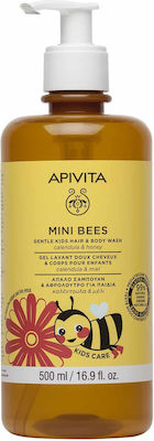 Apivita Kids Hair&body Wash Calendula &honey 500ml