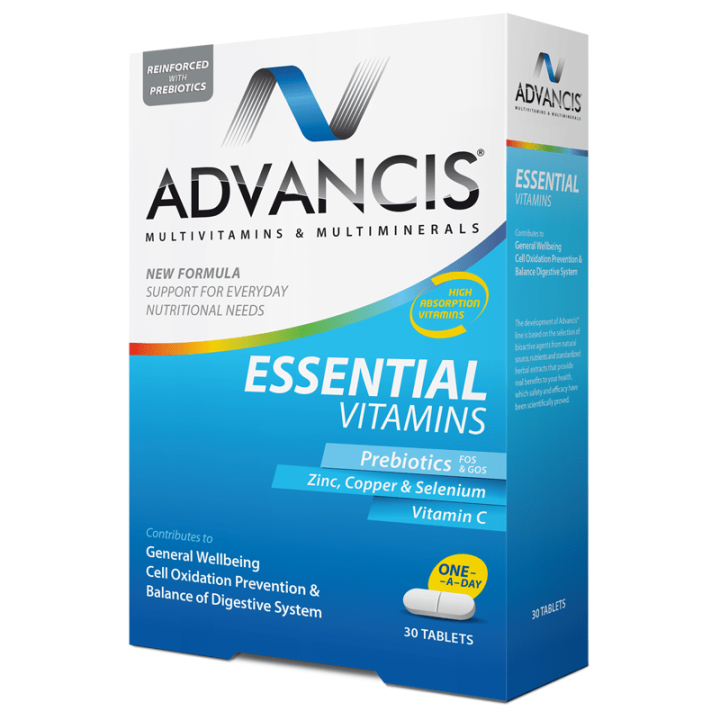 Advancis Essential Vitamins 30 Tablets