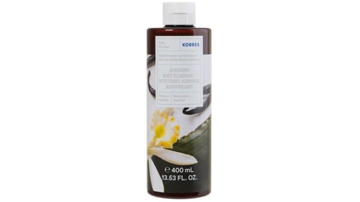Korres Renewing Body Cleanser Mediterranean Vanilla Blossom, 400Ml