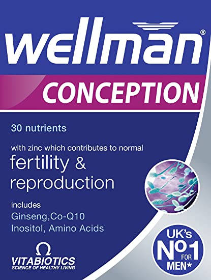 Vitabiotics Wellman Conception 30 Tablets