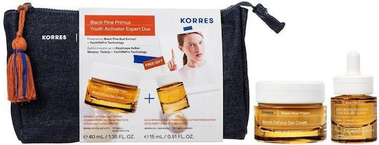 KORRES BLACK PINE PRIMUS SET