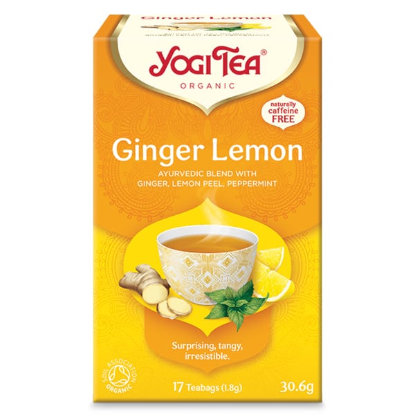 YOGI TEA GINGER LEMON BIO 17TBS