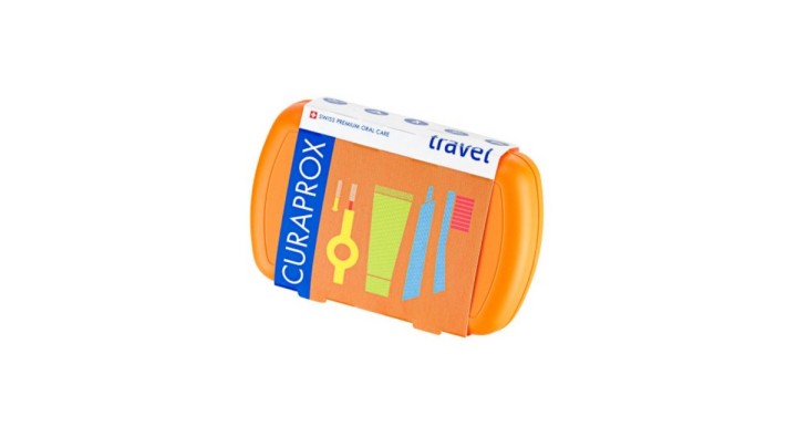 Curaprox Travel Set Orange Kit