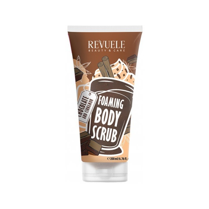 Revuele Foaming Body Scrub Choco& Cinnamon 200Ml