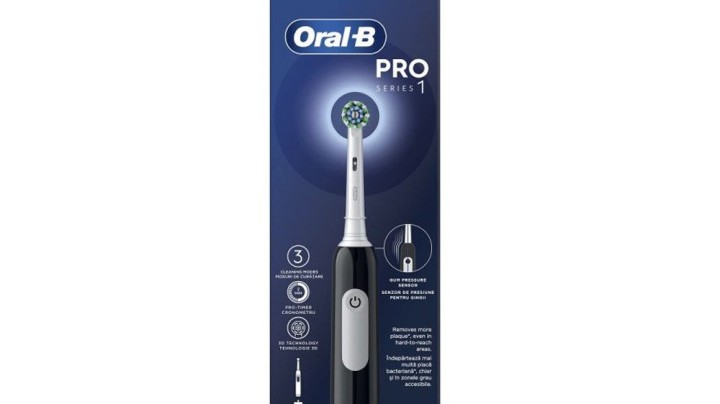 Oral-B Electric Toothbrush 'Pro Series 1' Black Rechargeable