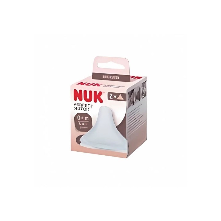NUK PM TEAT SILICONE S 2/BOX