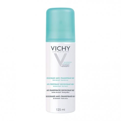 Vichy No Marks Aerosol AntiPerspirant Deodorant 125ml