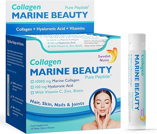 Swedish Nutra Collagen Marine Beauty Shots Liquid
