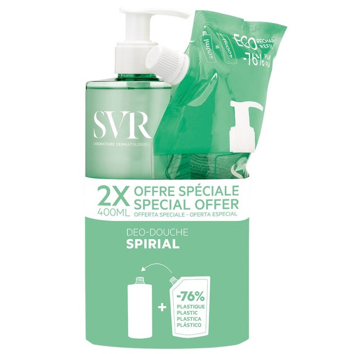 SVR SPIRIAL SH GEL OFFER 400ML