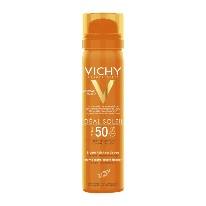 Vichy Ideal Soleil Invisible Sunscreen Spf50 75ml