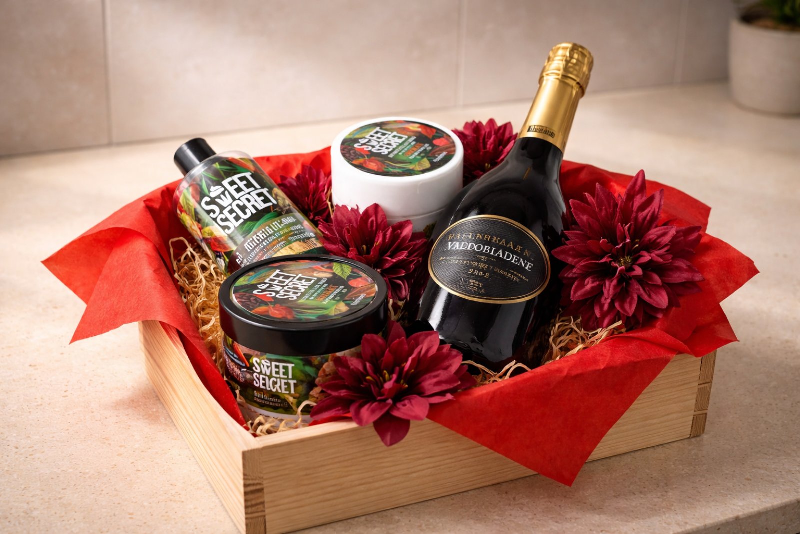 Gift FARMONA Body Care Set & Prosecco