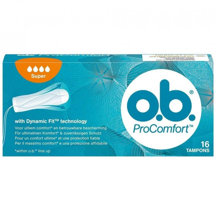 Ob Procomfort Super Tampon 16Pcs