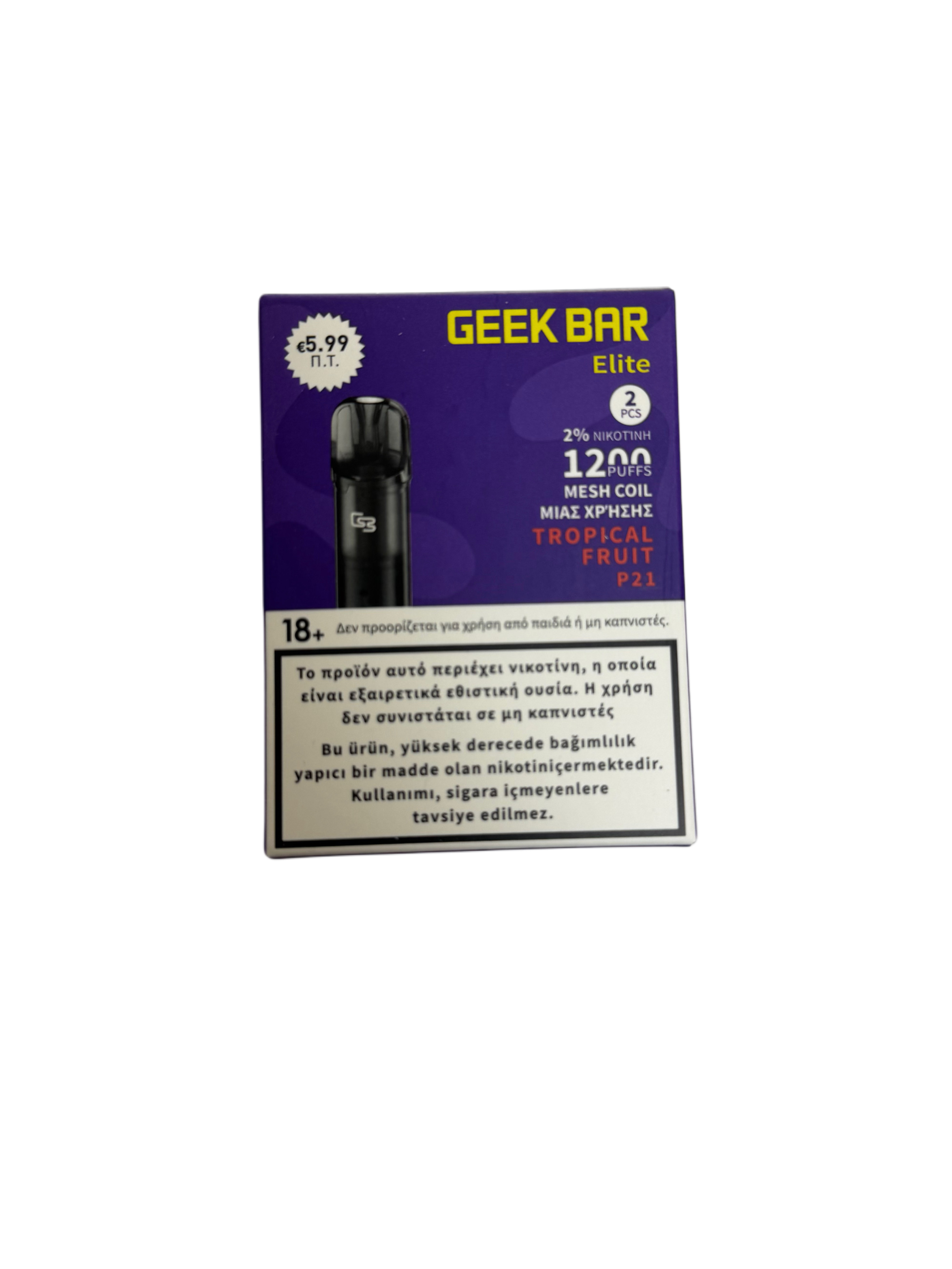 Geek Bar Pods Tropical Fruit