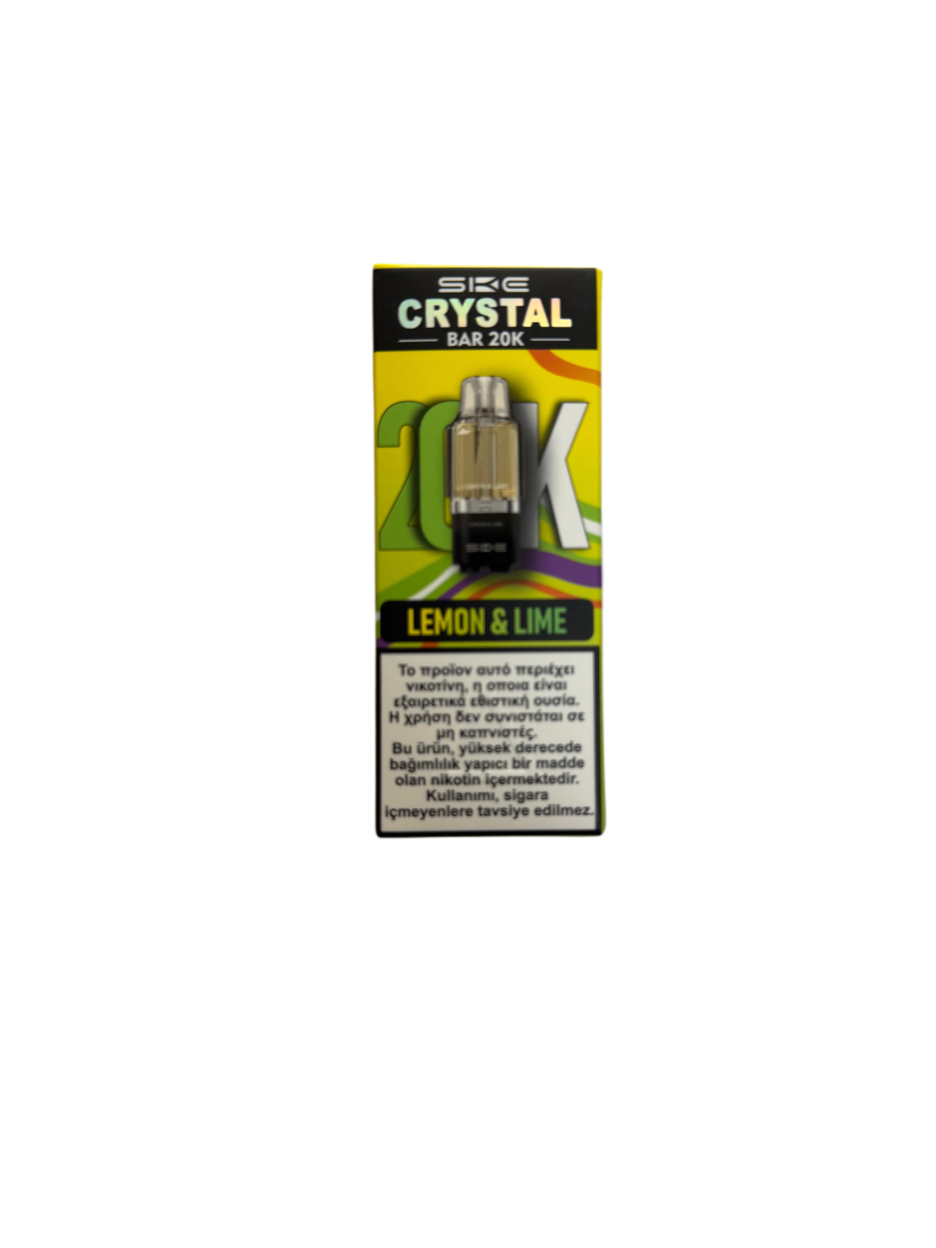 CRYSTAL BAR 20K POD Lemon & Lime