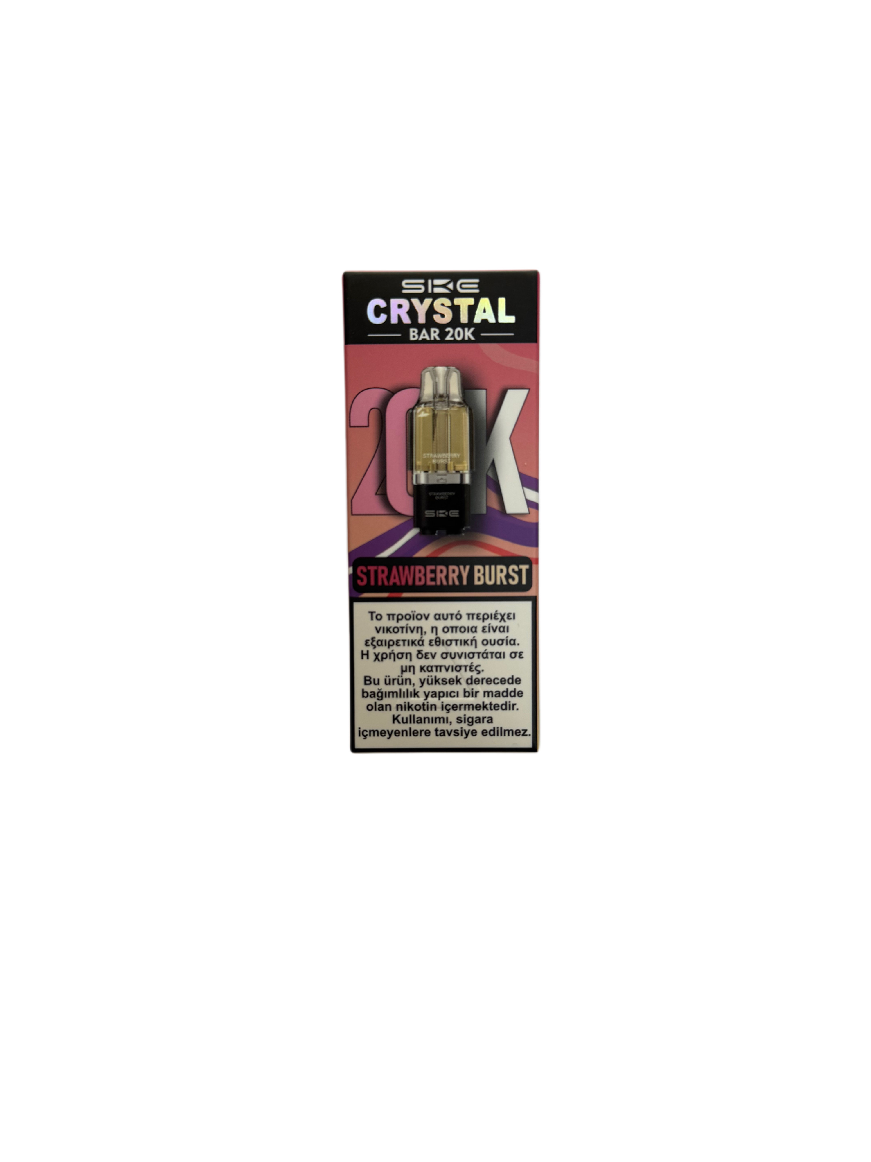 CRYSTAL BAR 20K POD Strawberry Burst