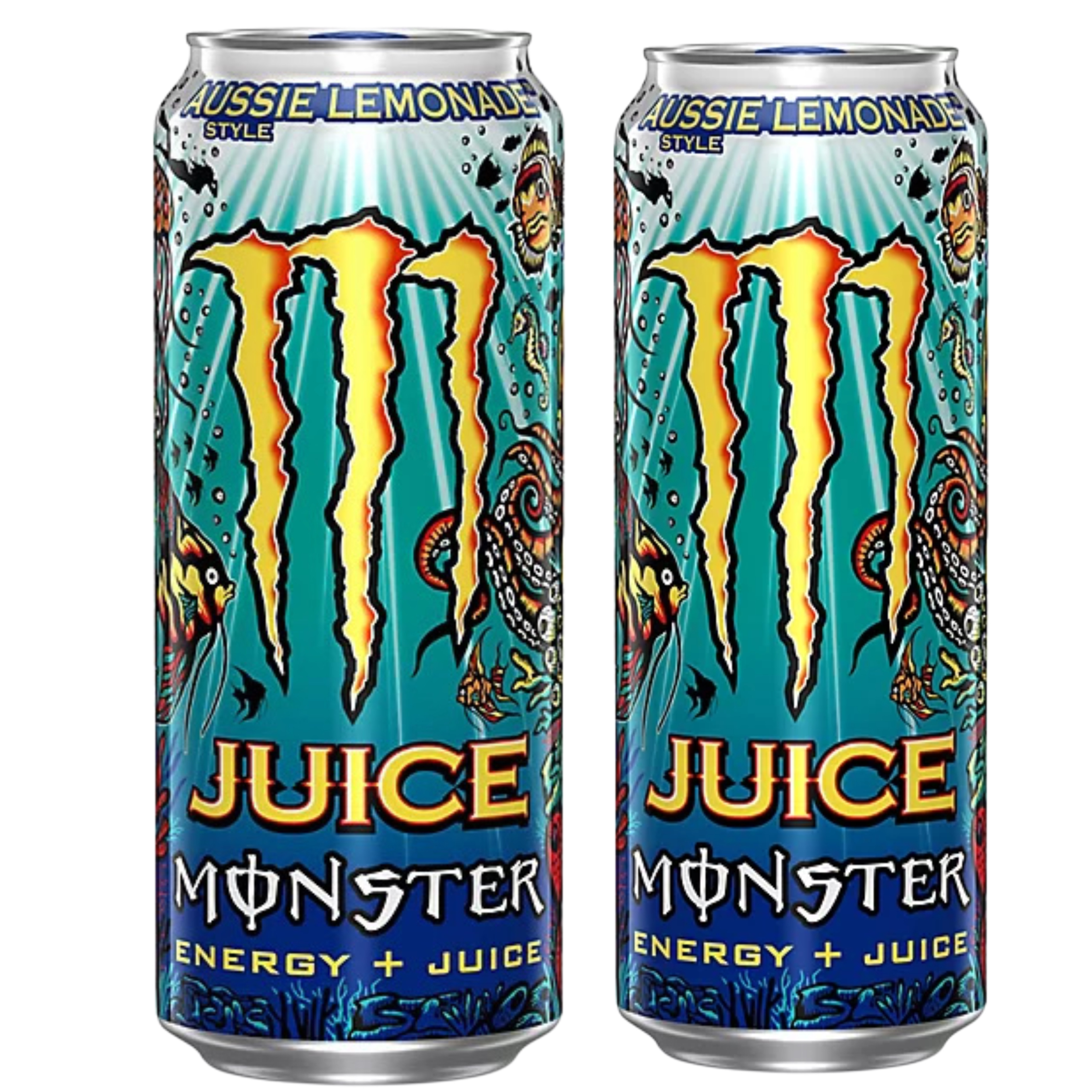 X2 MONSTER ENERGY Aussie Lemonade 500ML
