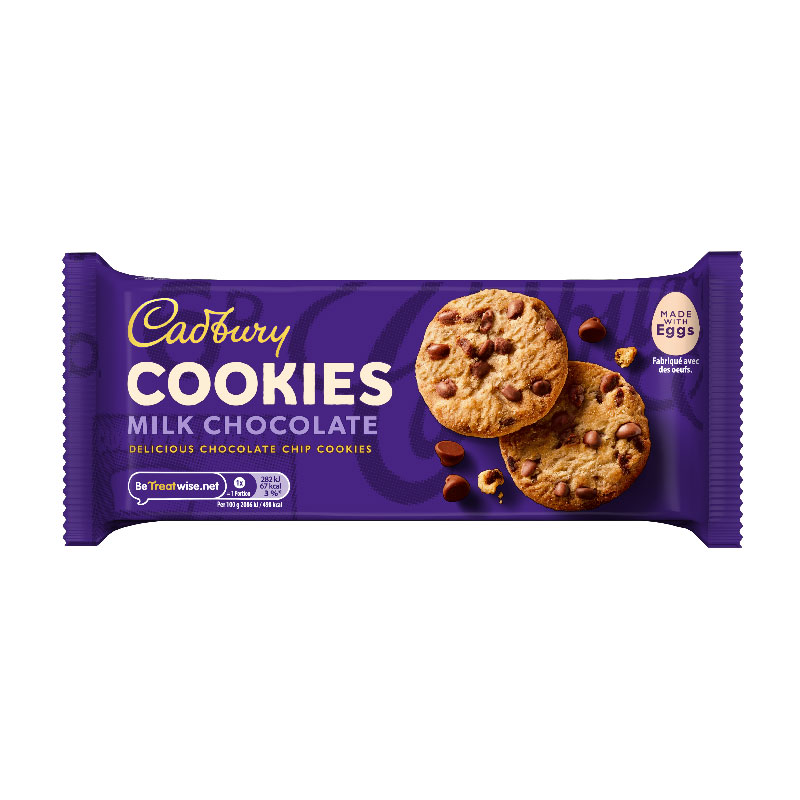 CADBURY Cookies Milk Chocolate 135G