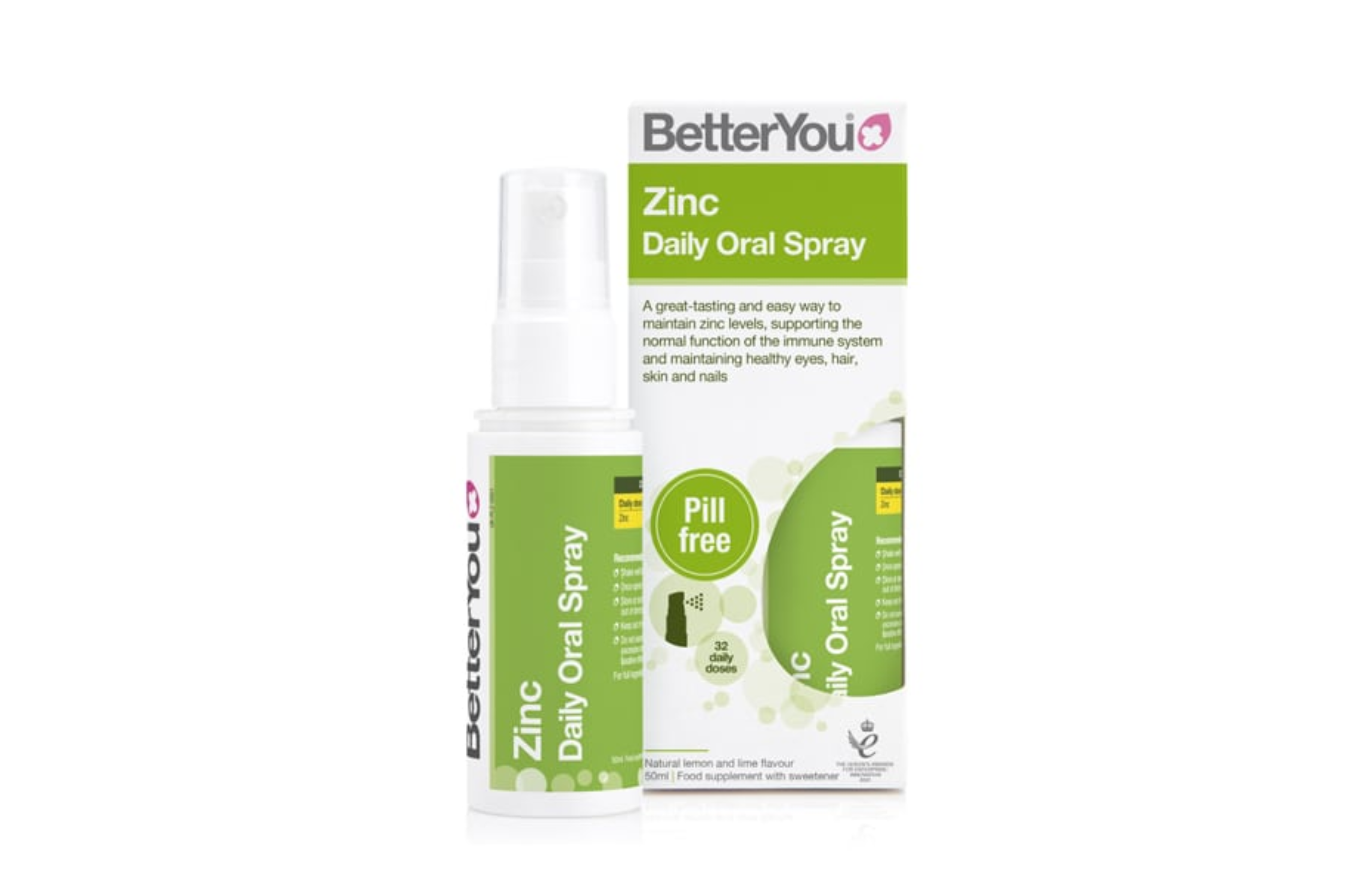 Better You Zinc Oral Spray 32doses