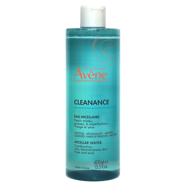 Avene Cleanance Micellar Water Cleanser For Combination Oily & Blemish-Prone Skin 400Ml