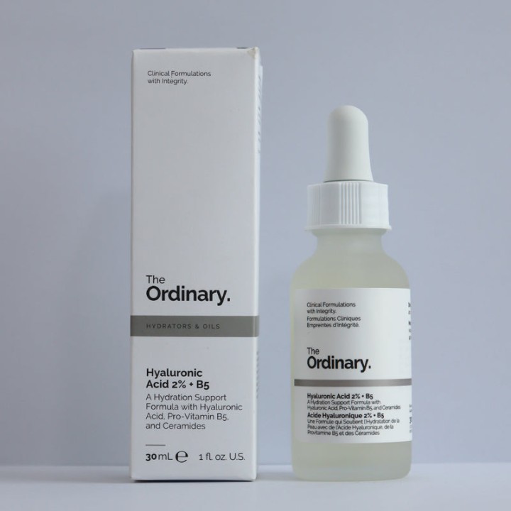 The Ordinary Hyaluronic Acid 2% + B5 (With Ceramides), Multi-Depth Hydration Serum For Plumper, Smoother Skin