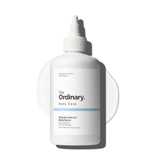The Ordinary Salicylic Acid 0.5% Body Serum, Exfoliating Treatment For Acne-Prone Skin, 8.1 Fl Oz