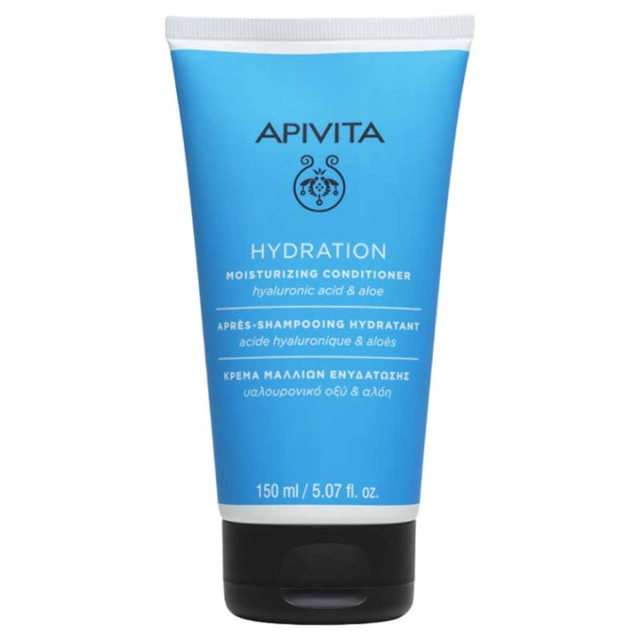 Apivita Hyaluronic Hydra Moisturizing Hair Cream With Honey Stb & Hyaluronic Acid, 150Ml