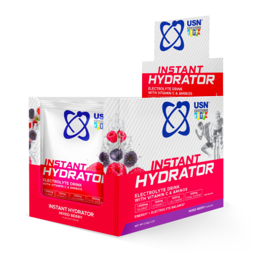 Usn Instant Hydrator Electrolyte Single Sachet Mixed Berry