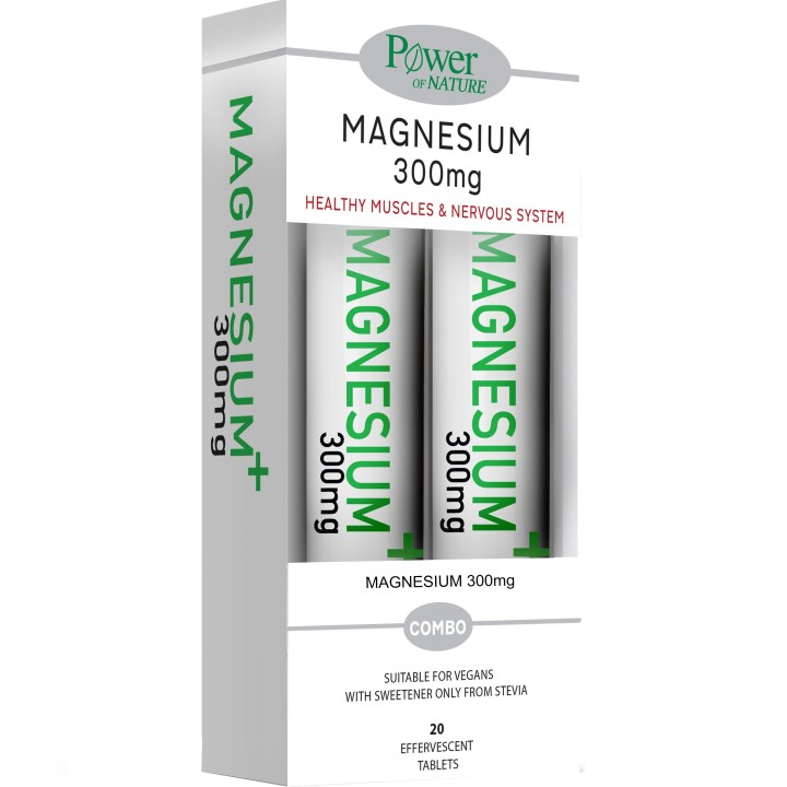 Power Health Magnesium Stevia 300 1+1 Promo – Magnesium Supplement